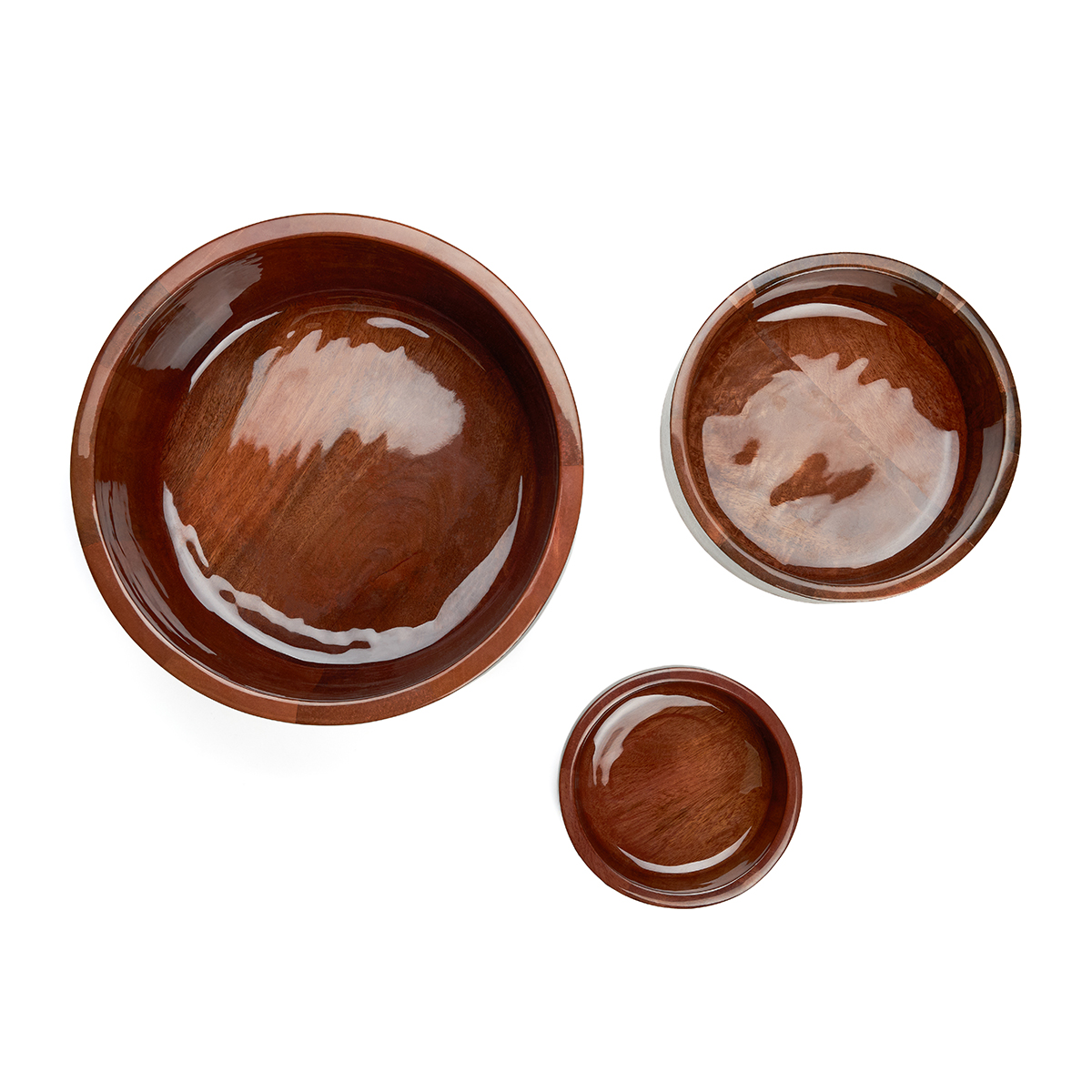 Ezra Lacquered Nesting Bowls image number null